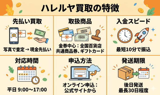 ハレルヤ買取の先払い買取とは？特徴を解説